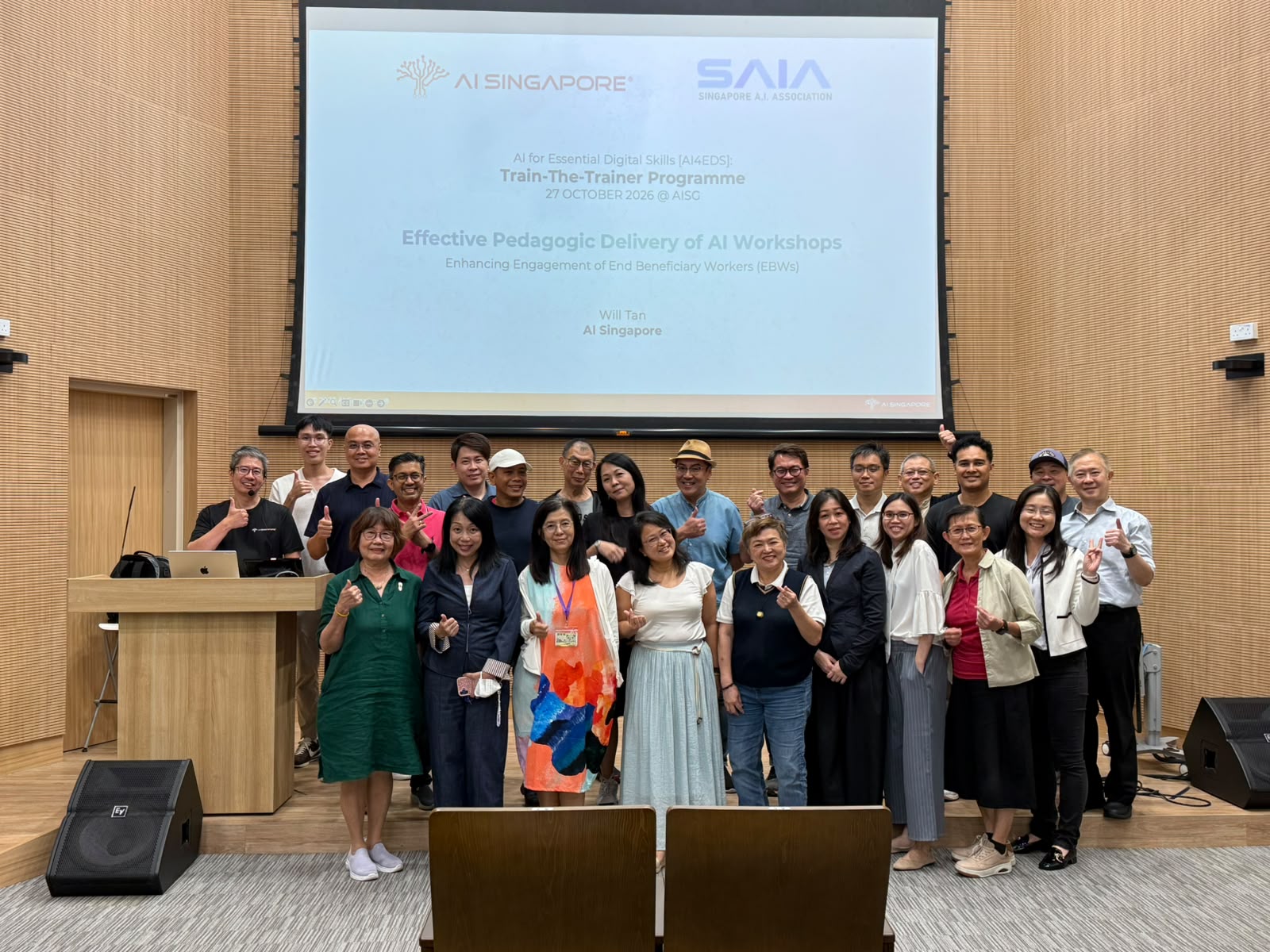 Singapore AI Association (SAIA) AI4EDS TTT #5